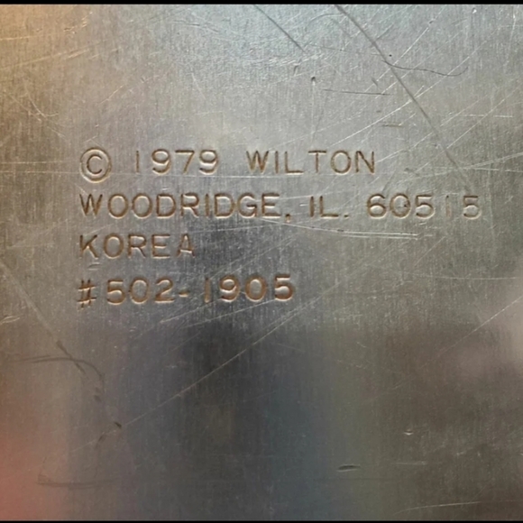 Wilton number 1 cake pan one - Picture 3 of 3
